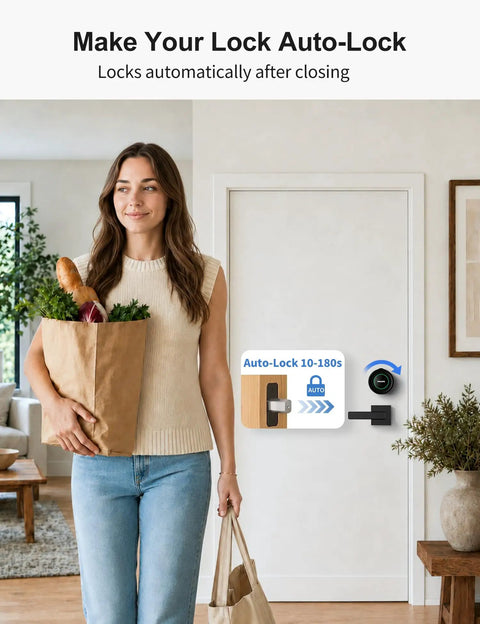 WiFi Smart Retrofit Lock Smoothly Upgrades Your Trusty Deadbolt By Swapping Just The Interior Knob Built In App Remote Access And Voice Control Deliver Chill Keyless Freedom And Zero Fuss Auto Lock Features Matte Black For Solid Home Safety