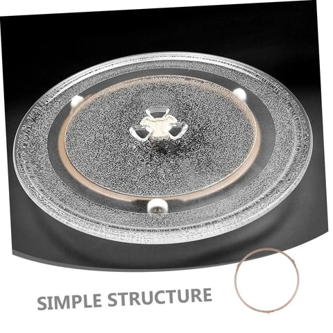 3 Pack Microwave Turntable Support Ring With Tough Grip Glass Plate Roller And Built Tight Replacement Tray Holder Keeps Your Meal Plate Locked In For Smooth Spinning Daily