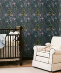 Purple Dandelion Peel And Stick Wallpaper Roll Removable No Residue 20.5 Inch Wide By 16.5 Feet Long Easy Renters Friendly Backyard Garden Wall Decor Ideas