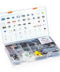Mega R3 Arduino Starter Kit With 200 Plus Components, LCD1602 Display, GY-521 Sensor, 35 Lesson PDF Tutorial case open view