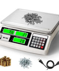 Heavy Duty Industrial Counting Scale With 30kg Capacity And 0.5g Precision For Coins And Parts Rock Solid Pro Grade Digital Scale