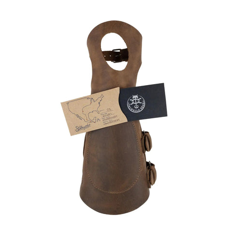 Archery Bracer With Thumb Slot And Adjustable Buckle Straps, Full Grain Leather Forearm Protector For Knights, Wrist Guard