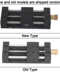 Kickass Cnc Linear Stage Motion Actuator With 600Mm Stroke Xyz Axis Slide Rail And Aluminum Alloy Sliding Table Ballscrew top and bottom views of new and old model