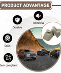 2 Pcs Beige Sun Visor Clips For Dodge Ram 1500 2500 3500 4500 5500, Sun Visor Retainer Clip Replacement OE 1HS09BD1AA display