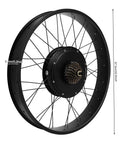 26 Inch Rear Wheel Electric Bike Conversion Kit 48V 1500W High Torque Hub Motor With 3 Mode Controller PAS LCD Display Twist Throttle Turn Any Ride Into Dope Ebike On The Road, detailed motor hub view
