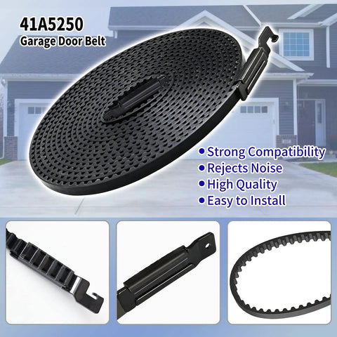 237 Inch Garage Door Opener Drive Belt Replacement For LiftMaster Chamberlain Craftsman Sentex Whisper 7 Foot Openers