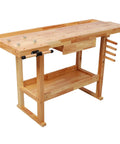 Built Tough 48 Inch Adjustable Standing Desk For Gaming Or Home Office Heavy Lifter 330 Lb Capacity Smooth Lift Computer Table With Plenty Of Workspace Prime Gear Setup with wooden surface and storage.