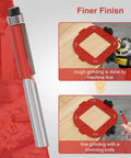 Heavy Duty Aluminum Router Corner Radius Template Kit Including Eight Radius Measurement Options For Butter Smooth Woodworking Edge Profiling And Router Table Jig Setup That Guarantees Zero Headaches
