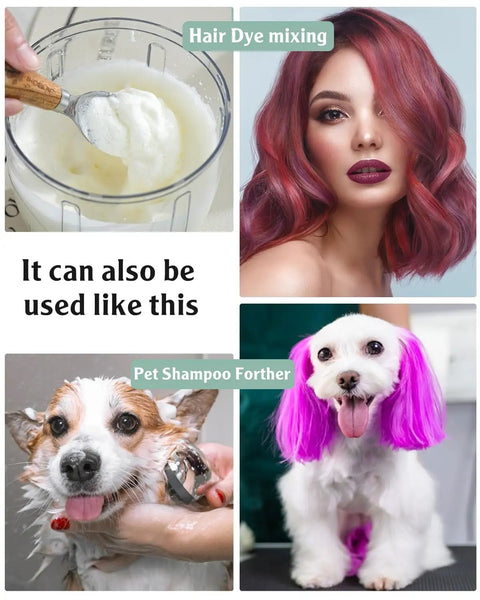 Image showing creative uses for Electric Stand Mixer For Home Kitchen With 900ml Bowl One Touch Power Control Splash Prevention Milk Frother
