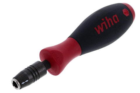SoftFinish CentroFix Pro Grade Bit Holder With Magnetic Quick Release Holds Power Bits, Cushioned Ergonomic Grip, 90mm Blade Size
