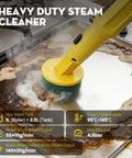 Heavy Duty Steam Cleaner Blasts 284 Degree Vapor And 70 Psi Force To Crush Stubborn Grime No Sweat Commercial Grade Multi Surface Cleaner Eases Through Kitchen Stains And Handles Deep Scrubbing Tasks Like A Total Champ on stovetop removing tough stains.