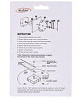 Instructions for Long Shaft Quartz Clock Movement With Hook And Jump Second, Fits 16 To 21 Mm Dial Thickness, 31 Mm Total Shaft Length