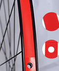 Two Pack 26 Inch Bicycle Rim Tape Rim Strip Eighteen Millimeter Wide High Pressure Puncture Resistant Elastic PVC