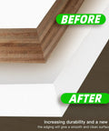 White Edge Banding For Wood Cabinets And Furniture DIY Friendly 3 Inch Wide 50 Foot Roll Melamine Veneer Edgebanding comparison