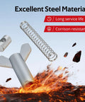 Rear Brake Adjuster Hardware Kit With Adjusting Nut For FourTrax Rancher Foreman Recon TRX ATV Models steel components