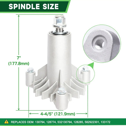 42 Inch Deck Rebuild Kit Fits Mower Models LT1000 LT2000 DLT3000 DYT4000 DIY Friendly Decks Includes Spindles 130794 Blades 127843 Idlers