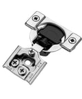 30 Pack 15 Pairs Three Quarters Inch Overlay Soft Close Cabinet Hinges Satin Nickel Hidden Concealed Stainless Steel Self Closing