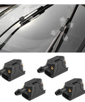 Four Pack Front Windshield Washer Nozzles With Four Holes Nylon Spray 4 Way Auto Windscreen Wiper Jet Sprayer Replacement