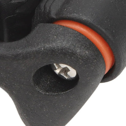 Heavy Duty Rope Cam Cleat With Kickass Quick Release Grip Designed For Kayaking And Marine Rigging Features Progressive Teeth To Save Your Lines While Delivering A Solid Secure Hold For Small Cords Up To Six Millimeters