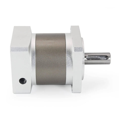 Nema23 Stepper Motor Planetary Gearbox 5 To 1 Speed Reducer For 8mm Shaft 60x60 Flange 57mm Mount 7 Arcmin Backlash IP65 3000rpm