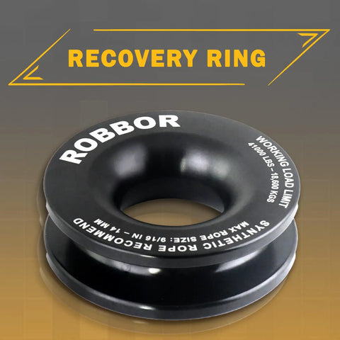 4 Inch Recovery Ring Made From T6 6061 Aircraft Grade Aluminum Heavy Duty Snatch Ring With 66,000 Lbs Break Strength