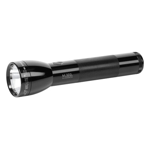 Beefy LED 2 Cell D Flashlight With Quick Click Beam 524 Lumens High 143 Lumens Low 58 Lumens Eco 69 Hour Run Time Anodized Aluminum