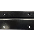 Club Car Precedent Extended Golf Cart Roof Mounting Bracket For 80 84 88 And 120 Inch Tops black metal bracket front view