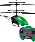 Hulk Themed RC Helicopter with Easy Fly Remote Control, LED Lights, Durable Polymer Body, Coaxial and Rear Rotors
