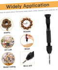 Handy Manual Hand Drill Kit With Pin Vise And Drill Holder Compact Vice Rotary Tool Set for DIY jewelry and PCB work