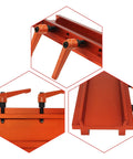 Wide to Narrow Dovetail Adapter Plate for Telescope Mounts Converts Losmandy Style Dovetails to Narrow Vixen Saddles