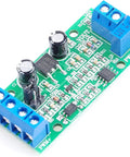 PWM To Voltage Converter Module For PLCs And Microcontrollers, Converts 0 To 100 Percent PWM Into 0-10V Or 0-5V Analog Output From 3.3V, 5V, Or 24V Signals, Easy Plug In Industrial Control Panel Interface For Smooth Automation.
