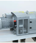 Top Tier 2.2 Kilowatt Three Phase Dry Rotary Vane Vacuum Pump With A Sweet Pure Copper Motor and Zero Hassle Oil Free Build close-up.