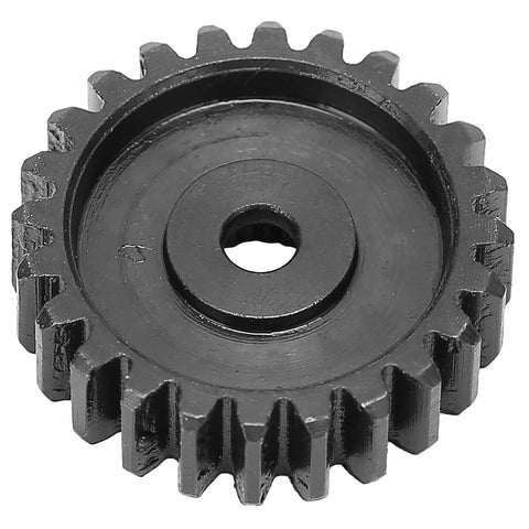 Close-up of a single piece from Five Pieces Steel Servo Spur Gear Set With 24 Tooth Internal Spline And 0.8 Module For Precision Drive Systems