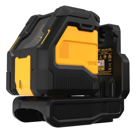 20V Max Green Cross Line Laser Level Bare Tool Only Handy Workhorse For Pros 180 Ft Visibility 330 Ft With Detector front view