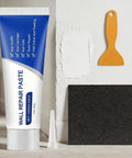 DIY Friendly All In One Drywall Repair Kit With Patches Spackle Sanding Paper And Scraper For Fast Setting Wall Mending Paste