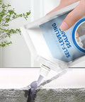 Premium Self Leveling Concrete Caulk For Deep Crack Repair being applied to a concrete surface for waterproof sealing.