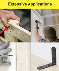 Road-Ready 6 Wood And Drywall Screw Kit With 300 Pieces, Phillips Flat Head Self Tapping Fasteners, Bulletproof Carbon Steel With Black Oxide Finish in action for various applications.