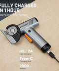 Upgraded Brushless Cordless Electric Cutting Tool With Led Display And Flexible Blade, Power Scissors for charging with Type-C port.