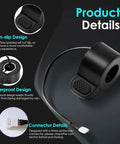 Thumb Throttle Replacement For Electric Scooter Durable ABS Accelerator With Precise Speed Control Waterproof Plug Easy Install