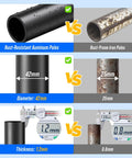 Comparison of rust-resistant aluminum poles vs rust-prone iron poles for Heavy Duty Volleyball Net Set For Backyard and Beach Play