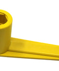 1-1/16 Inch Marine Propeller Wrench With 9/16 Inch Drain Plug Socket Durable Glass Reinforced Plastic Yellow Onboard Emergency Tool