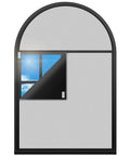Graphene Thermal Blackout Curtains For Bedroom And Living Room, 100 Percent Light Blocking Window Coverings shown installed in a window.