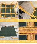 Heavy Duty Cargo Net Rock Solid Tear Resistant Lifting And Haulin Sling For Pallets 1.5 To 2 Ton Capacity Bulletproof Load Securement 100X100 Cm with trapezoidal pocket and nylon sling.