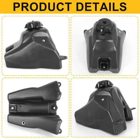 Gas Tank With Cap For CRF50 XR50 50cc 70cc 90cc 110cc 125cc Dirt Bikes Fits SSR TaoTao Coolster Baja DR49 SDG 107 Kazuma Thumpstar