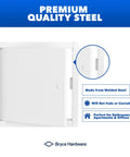 Tough As Nails Heavy Duty 20X20 Steel Access Panel For Ceiling And Drywall with welded steel design and secure latch.