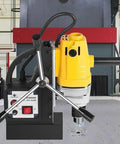 Badass Portable Magnetic Core Drill Powered By A Beast Mode 750W Copper Motor and Rock Hard 8500 Newtons Hold for industrial steel cutting.