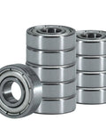 695ZZ Double Rubber Sealed Deep Groove Ball Bearings Pack Of 10 5mm By 13mm By 4mm Chrome Steel Lubricated ISO 9001 2015 Certified Built To Last