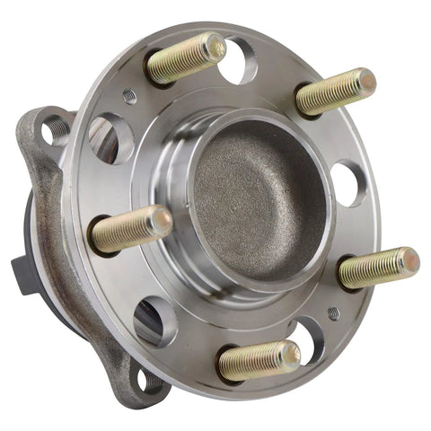 Front view of Rear Wheel Bearing And Hub Assembly For 2016 To 2020 Kia Sorento Fwd 2020 To 2023 Kia Telluride Fwd.