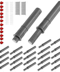 Magnetic Push Latch Kit For Cabinets And Drawers 24 Pack Push To Open Door Latches Stainless Steel Touch Latches