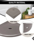 8 Inch Corner Shower Shelf Retrofit Organizer For Tile Walls With Corner Caddy Soap Dish Bathroom Storage